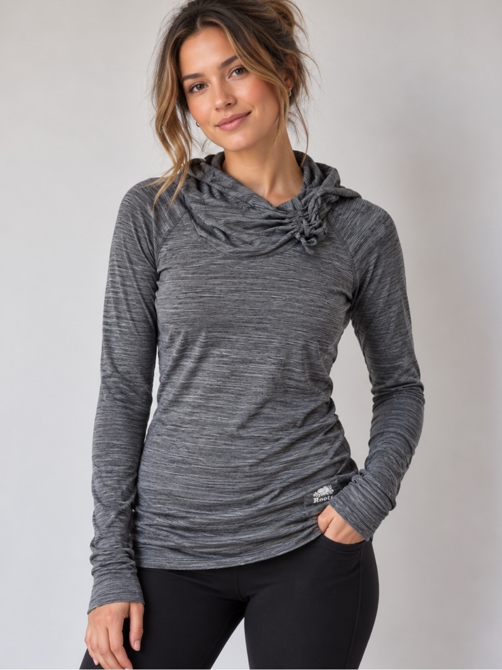 Roots Lightweight Hoodie – Size XS | Cozy Comfort | Athleisure Essential |